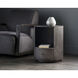 Siena 23 X 19 inch Gunmetal Night Stand